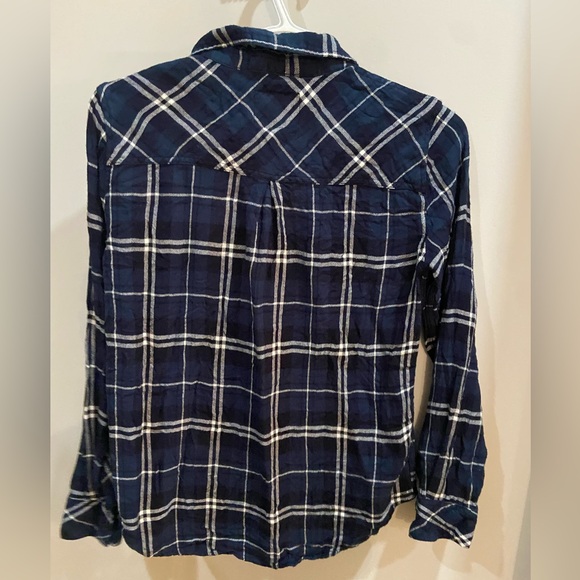 Rails Hunter Spruce White Plaid Shirt - Picture 5 of 8